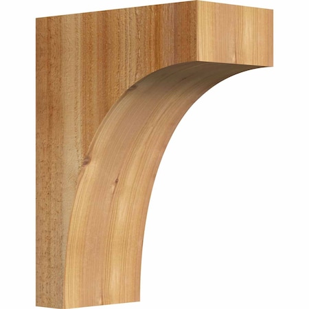 Ekena Millwork Huntington Rough Sawn Corbel, Western Red Cedar, 6"W x 12"D x 16"H COR06X12X16HUN00RWR